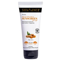 Soulflower Herbal Sunscreen Cream SPF 50+ : 100 gms