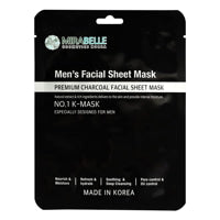 Mirabelle Men's Facial Sheet Mask : 1 Unit