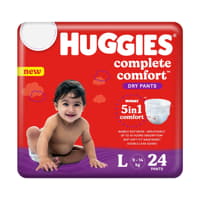 Huggies Dry Pants L (9-14 kg) : 24 Units