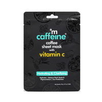 mCaffeine Coffee Sheet Mask With Vitamin C : 20 gms