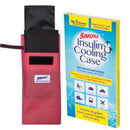 Simons Insulin Cooling Case (Travel Pouch) - Red : 1 Unit