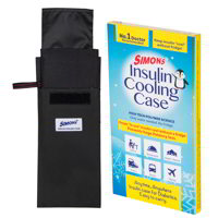 Simons Insulin Cooling Case (Travel Pouch) - Black : 1 Unit