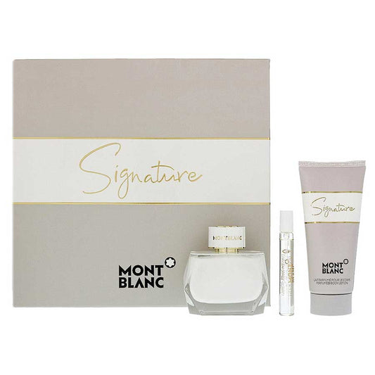 Mont Blanc Signature Eau de Parfum 3 Pcs Gift Set For Women