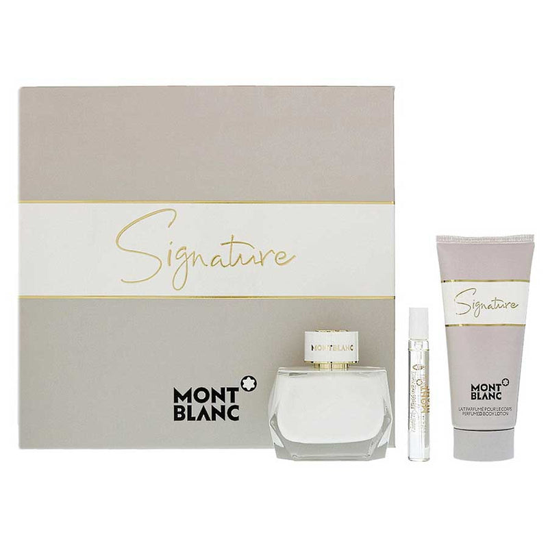 Mont Blanc Signature Eau de Parfum 3 Pcs Gift Set For Women