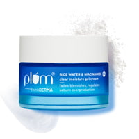 Plum Rice Water & Niacinamide 2% Clear Moisture Gel Cream : 50 gms