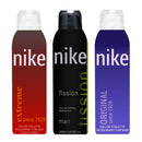 Shop Nike Original Extreme Fission Pack of 3 Deodorants For Men