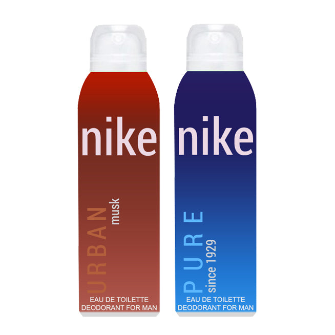 Shop Nike Urban Musk And Pure Pack of 2 Deodorants For Men
