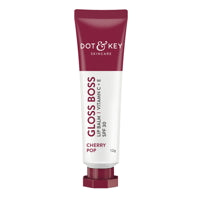 Dot & Key Gloss Boss Lip Balm - Cherry Pop : 12 gms