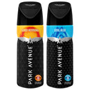 Park Avenue Cool Blue, Good Morning Pack of 2 Deodorants For Men