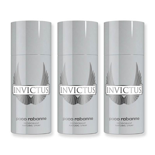 Shop Paco Rabanne Invictus Pack of 3 Premium No Gas Deodorants For Men