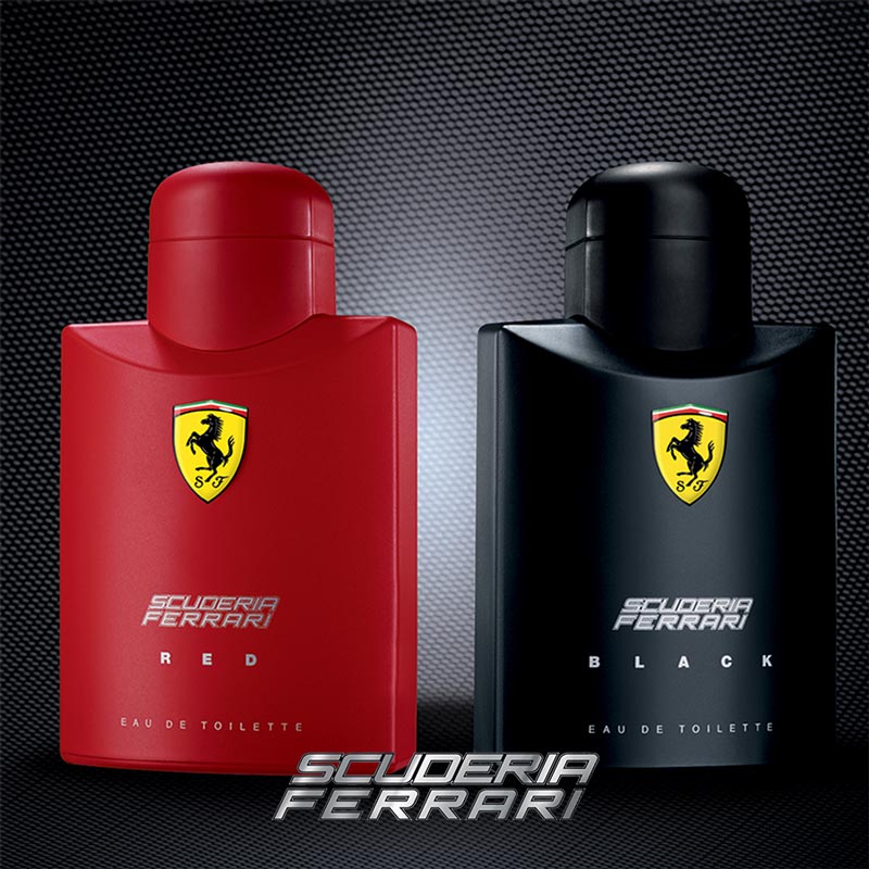 Scuderia Ferrari Red And Black Pack Of 2 Perfumes For Men