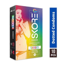 Shop Skore Shades Coloured Condoms with Raised Dots 10s