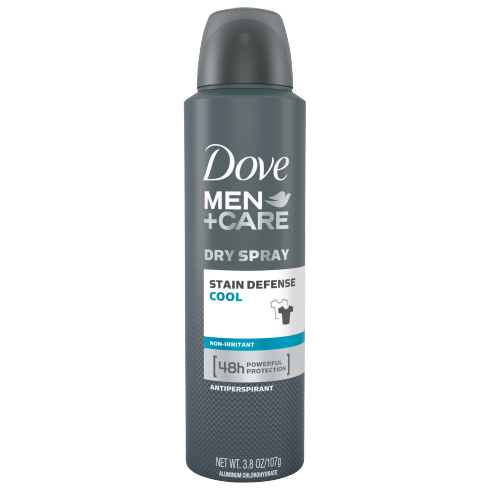 Shop Men+Care Stain Defense Cool Antiperspirant Spray 150ML