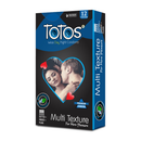 Shop TOTOS Multi Textured Mint Flavoured Condom 12s