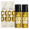 Wild Stone Code Metal Collection Gold Pack Of 2 Perfume Body Sprays For Men