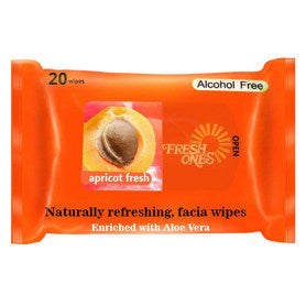 Shop Fresh Ones Apricot Fresh Facial Wipes 20 Wipes