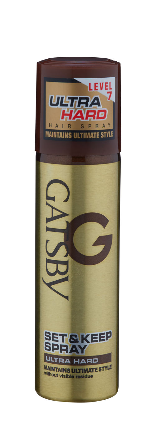 Gatsby Level 7 Ultra Hard Set & Keep Hair Spray 66 ml