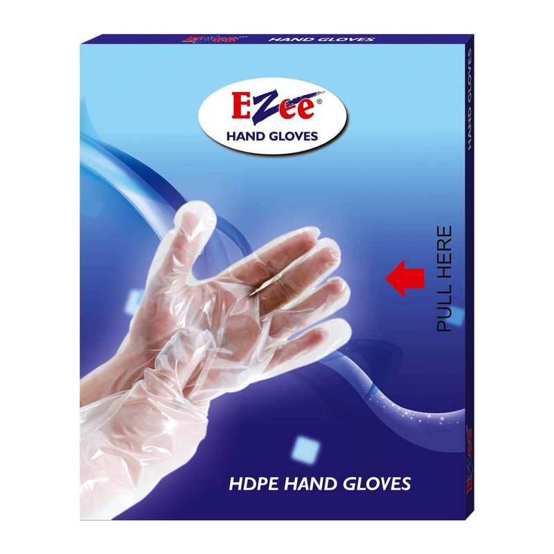 Shop Ezee Plastic Disposable Hand Wet and Dry Disposable Glove Set