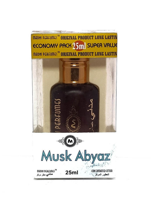 Shop Madni Musk Abyaz Economic Attar 25ML