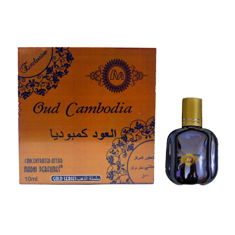 Shop Madni Oud Cambodia Gold Attar 10ML