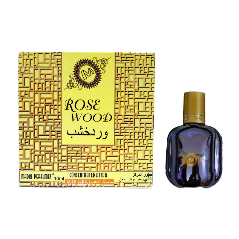 Shop Madni Rose Wood Gold Attar 10ML