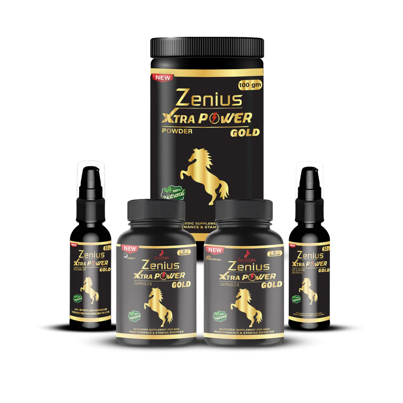 Zenius Xtra Power Gold Kit| support and improve various aspects of sexual function