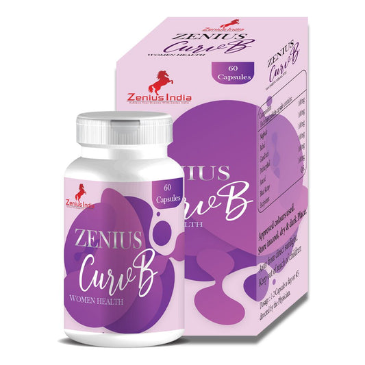 Zenius Curv B Capsules for Breast Reduction Capsule, Breast Shaper Capsule (60 Capsules)