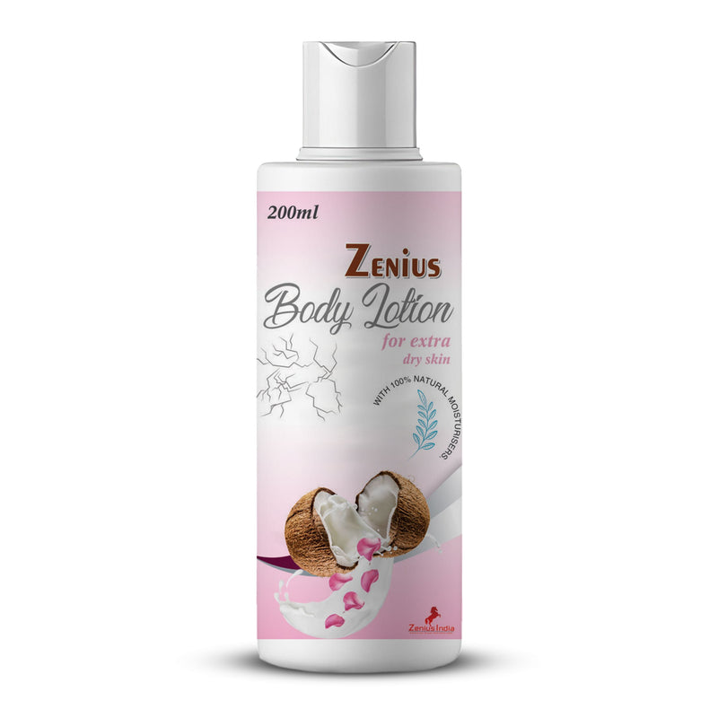 Zenius Body Lotion for Dry Skin & Remove All Sketch Marks Naturally 200ML Lotion