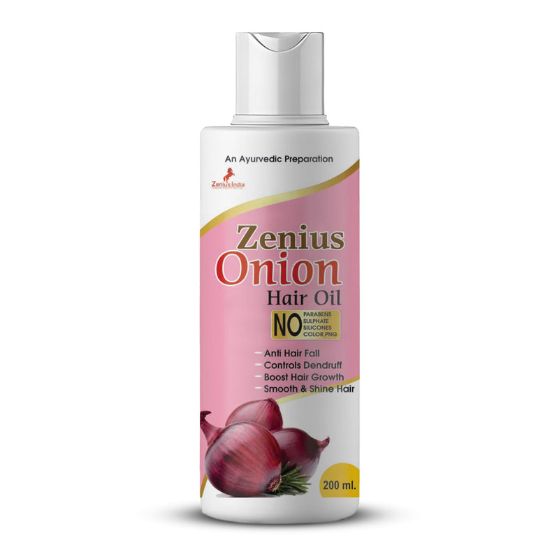 Zenius Onion Hair Oil for Men & Women With Onion for Hair Fall Control and Hair Growth 200ML