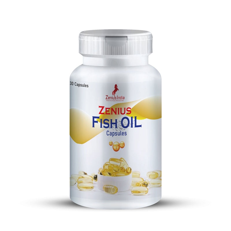 Zenius Fish Oil Capsules for Fish Oil Capsules for Hair Growth, Ayurvedic Capsule (30 Capsules)
