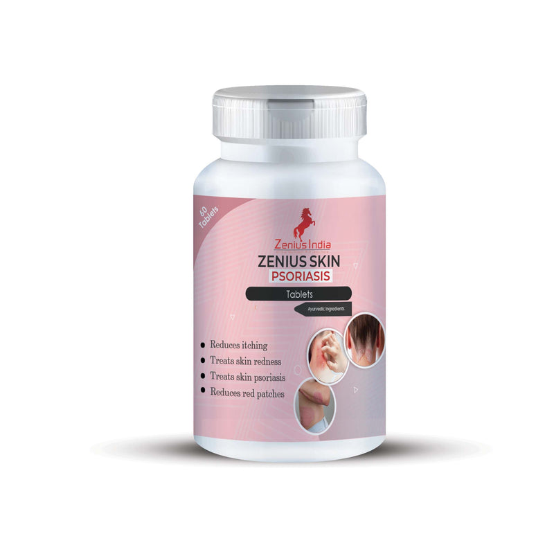 Zenius Skin Psoriasis Care Tablet for Itching, Redness, Scaling & Discomfort of Skin 60 Tablets
