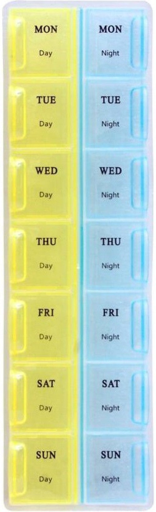 Shop Marvel Products Weekly Pill Organizer Box with Snap Lids for 7 Days, 2 Times (Morning & Night) 