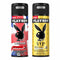 Playboy London, VIP Pack of 2 Deodorants for men For Men