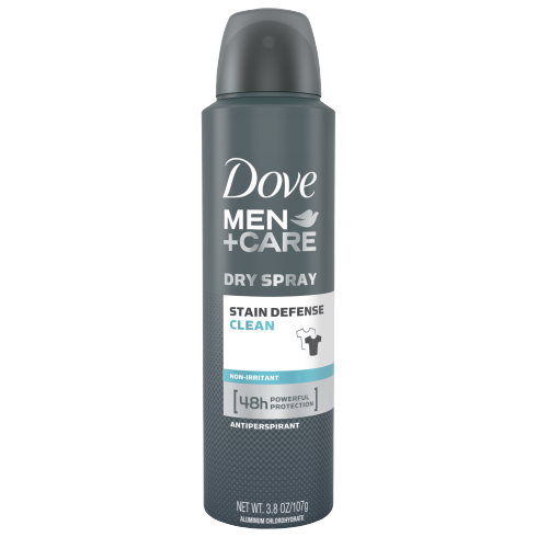 Shop Men+Care  Stain Defense Clean Antiperspirant Spray 150ML