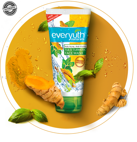 Shop EverYuth Naturals Tulsi Turmeric Face Wash 150GM